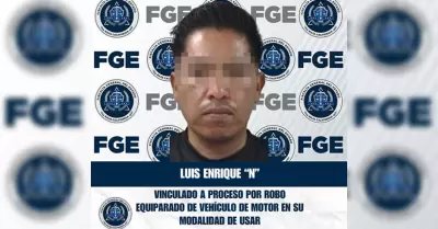 Vinculado a proceso por robo equiparado de vehculo de motor