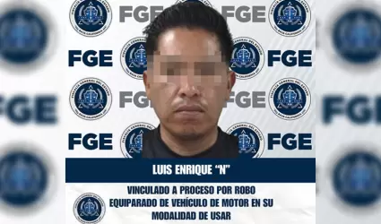 Vinculado a proceso por robo equiparado de vehculo de motor