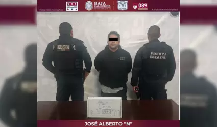 Detenido con arma en Tijuana