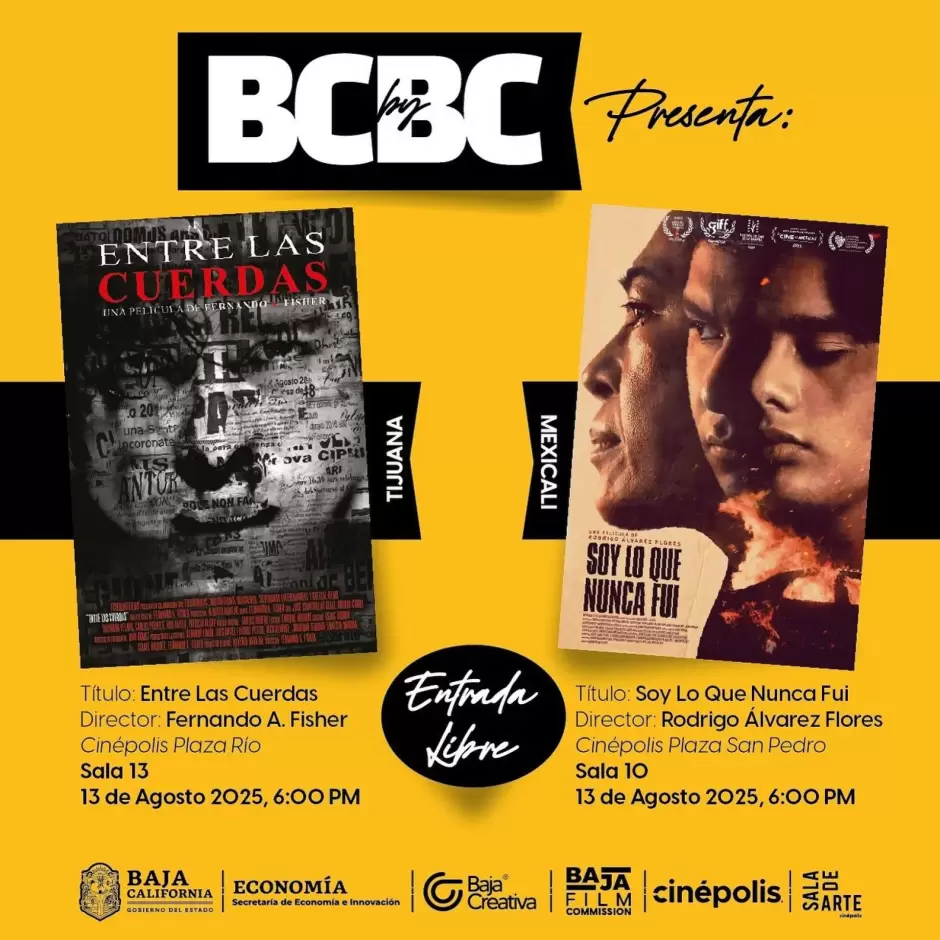 Cine hecho en BC llega a la pantalla grande