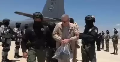 Traslado de narcos a Estados Unidos