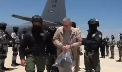 Traslado de narcos a Estados Unidos