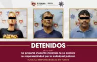 Detiene Polica Municipal de Tijuana a tres personas por delitos contra la salud