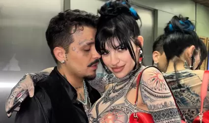 Christian Nodal y Cazzu