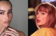 Zo Kravitz revela que destruy un bao en la casa de Taylor Swift