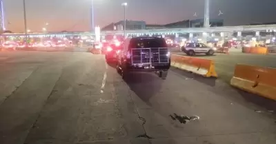 Atropellamiento en garita Tijuana - San Ysidro
