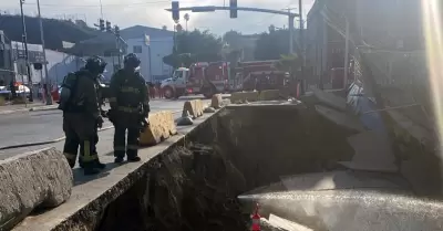 Socavn en la Avenida Revolucin