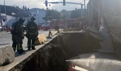 Socavn en la Avenida Revolucin