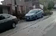 VIDEO: Reportan derrame de aguas negras en el fraccionamiento El Florido