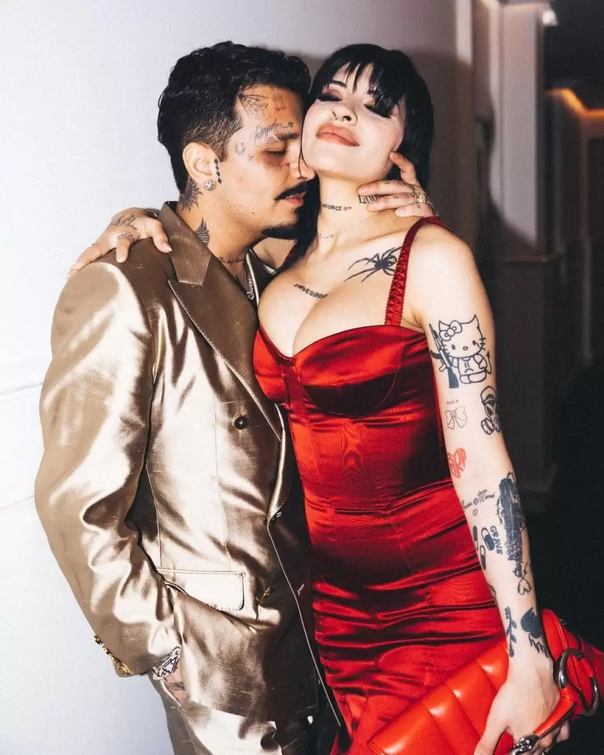 Christian Nodal y Cazzu