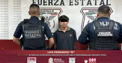 Presuntos narcomenudistas detenidos en operativos en Mexicali