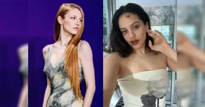 Rosala y Hunter Schafer