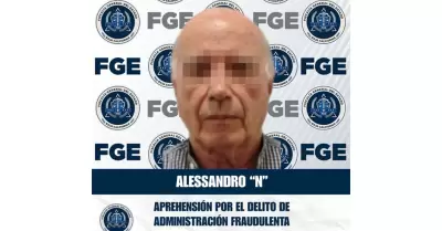 Ciudadano italiano detenido con orden de aprehensin por administracin fraudule