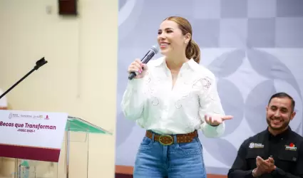 Anuncia gobernadora Marina del Pilar registro de becas "JOBEC"