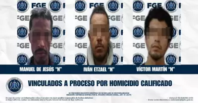 Imputados por homicidio calificado