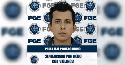 Condenado por robo con violencia