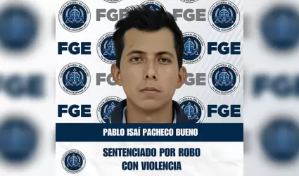 Condenado por robo con violencia