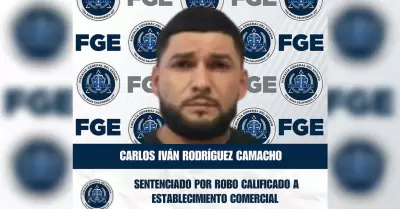 Sentenciado por robo calificado a establecimiento comercial