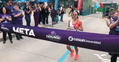Realizan 7ma edicin de la Carrera Anual Cesun 5K "Por la salud mental de nuestr