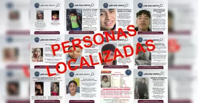 14 personas reportadas como desaparecidas
