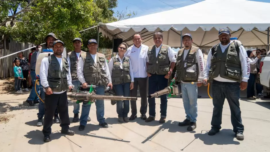 Acciones preventivas contra dengue, zika y chikungunya en Baja California