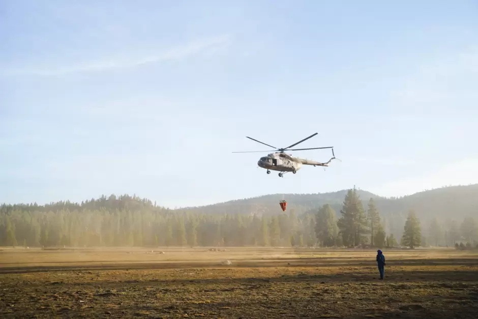 Control y liquidacin del incendio en San Pedro Mrtir