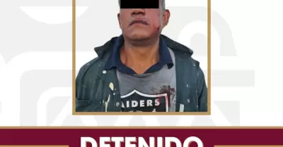 Presunto asaltante de transporte pblico en Tijuana