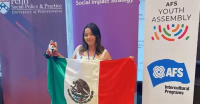 La estudiante de Derecho en CETYS Universidad, la tijuanense Karla Baos