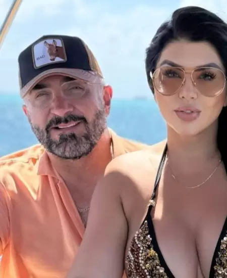 Vicente Fernndez Jr. y Mariana Gonzlez