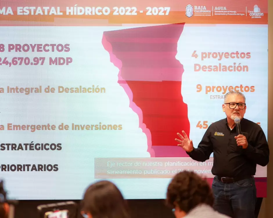 Garantiza gobernadora Marina del Pilar abasto de agua en Baja California