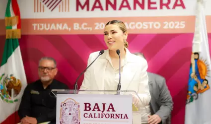 Garantiza gobernadora Marina del Pilar abasto de agua en Baja California