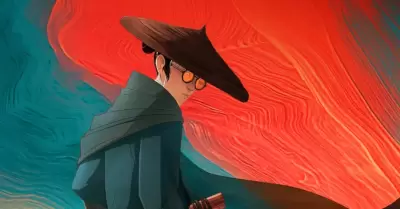 Samuri de ojos azules