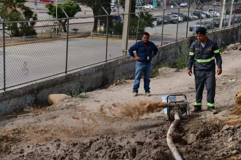 CESPT realiza reparación de fuga