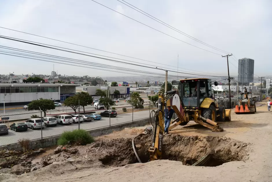 CESPT realiza reparación de fuga