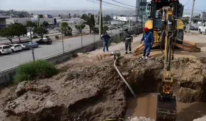 CESPT realiza reparacin de fuga