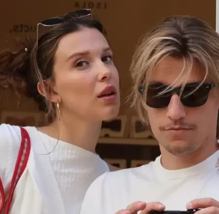Millie Bobby Brown y Jake Bongiovi