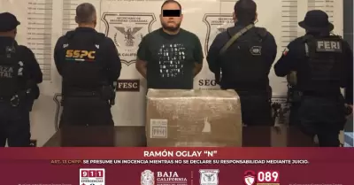 Detenido con ms de 23 kilos de metanfetamina en Tijuana