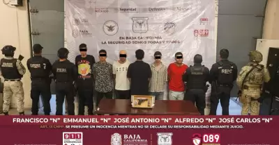 Detenidos por portacin de armas de fuego en Tijuana