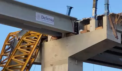 Colapsa gra y estructura metlica en obras del viaducto elevado en Tijuana