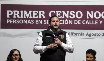 Primer censo nocturno de personas en situacin de calle en Tijuana