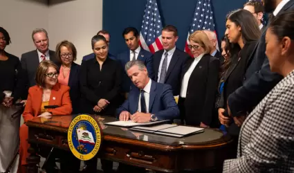 Newsom firma paquete legislativo "Ley de Respuesta al Fraude Electoral"