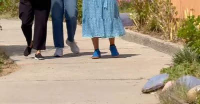 Familia migrante en Mxico