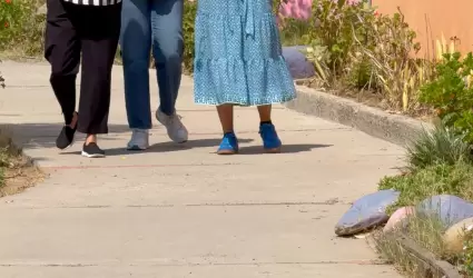 Familia migrante en Mxico