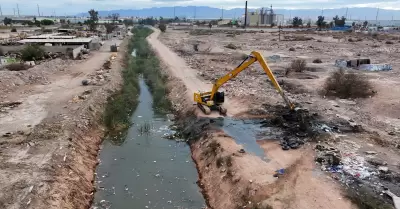Limpieza y mantenimiento de drenes y red pluvial