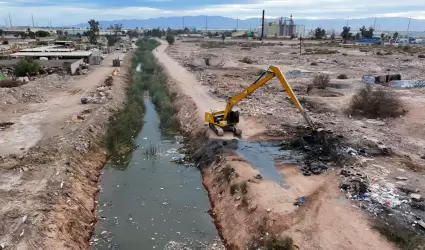 Limpieza y mantenimiento de drenes y red pluvial