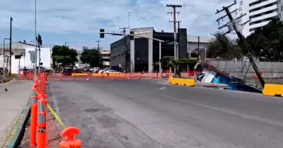 socavn avenida Revolucin