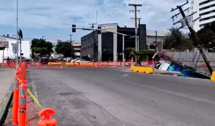 socavn avenida Revolucin