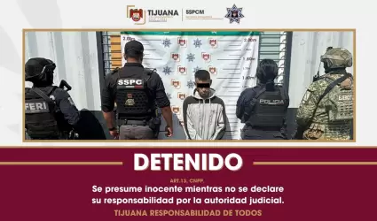 Detenido tras cometer asalto