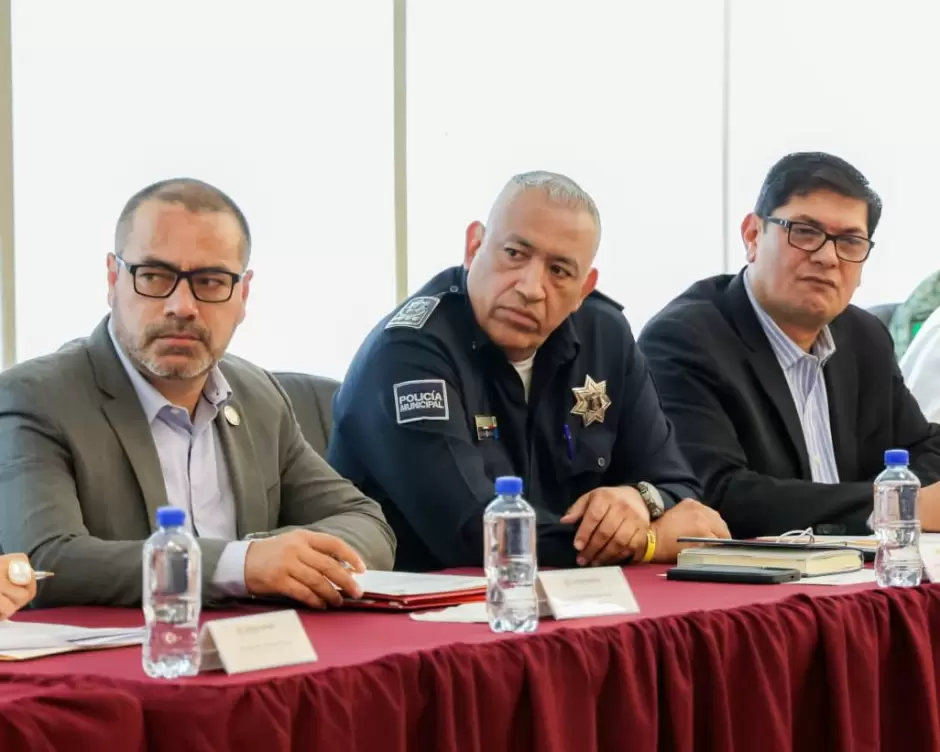 Mesa de Seguridad encabezada por la gobernadora Marina del Pilar