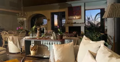 Foto de la casa de Noroa, publicada por el periodista Jorge Garca Orozco